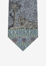 Etro Geometric Design Silk Tie MASA0003-AQ077 S9880 Multicolor