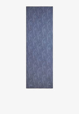 Etro Paisley Jacquard Scarf Blue MATA0007-AK318 X0883
