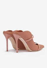 Malone Souliers Maureen 100 Nappa Leather Mules MAUREEN 100-178 BLUSH/BLUSH