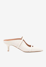 Malone Souliers Maureen 45 Nappa Leather Mules MAUREEN 45-11 CREAM/CREAM
