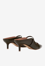 Malone Souliers Maureen 45 Nappa Leather Mules Olive MAUREEN 45-26 OLIVE/OLIVE