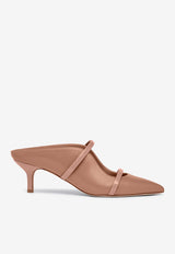 Malone Souliers Maureen 45 Nappa Leather Mules MAUREEN 45-1 BLUSH/BLUSH