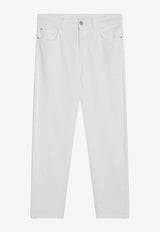 Brunello Cucinelli Essential Straight Jeans White MB057P5732WO/P_CUCIN-C159