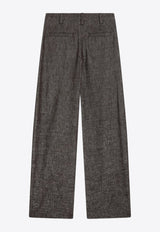 Brunello Cucinelli Straight-Leg Tailored Pants Brown MB148P4022DE/R_CUCIN-C003