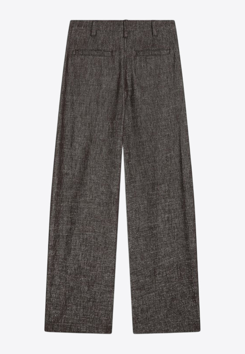 Brunello Cucinelli Straight-Leg Tailored Pants Brown MB148P4022DE/R_CUCIN-C003