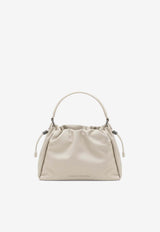 Brunello Cucinelli Small Mellow Bucket Bag White MBGPD3610LE/R_CUCIN-C8905