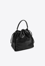 Brunello Cucinelli Small Mellow Leather Bucket Bag MBGPD3611LE/P_CUCIN-C101 MBGPD3611LE/P_CUCIN-C101_100-U