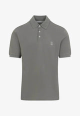 Logo Embroidered Polo T-shirt