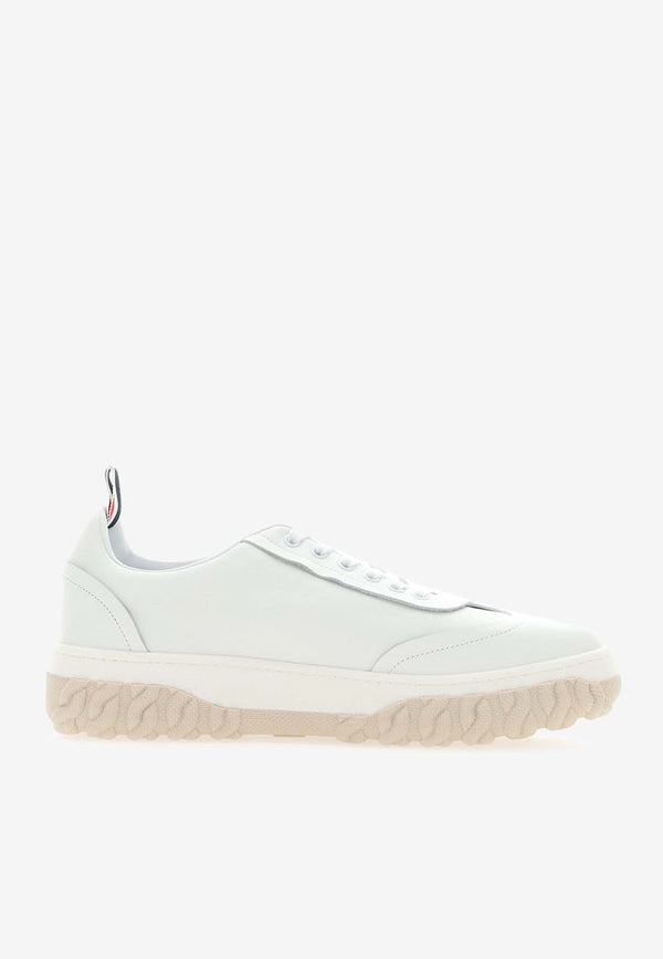 Thom Browne Field Low-Top Sneakers White MFD258A_05584_100