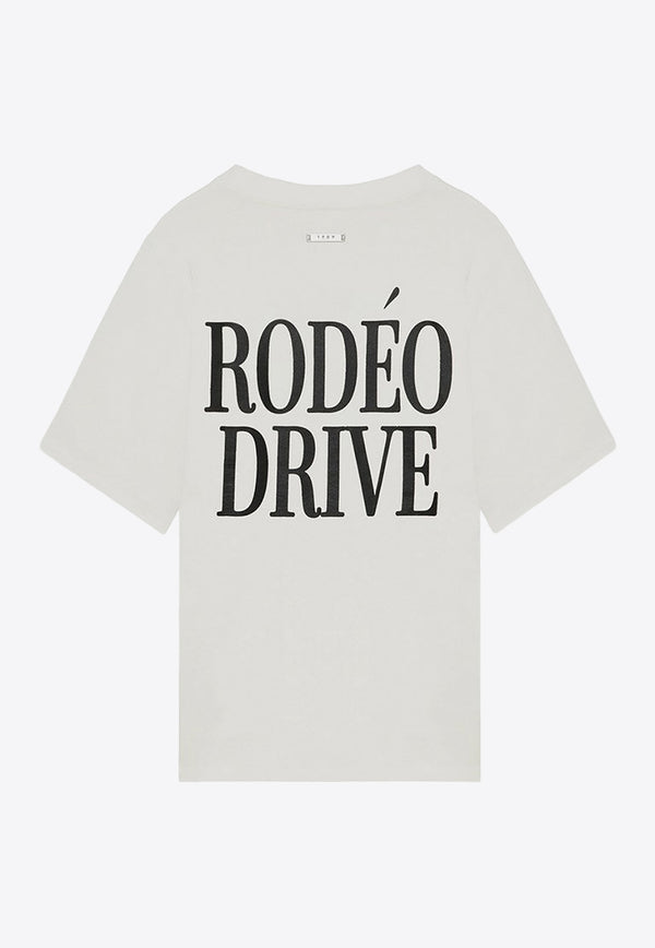 1989 Studio Rodeo Drive Print T-shirt White MFW24.201.RODEOCO/P_1989-WHT