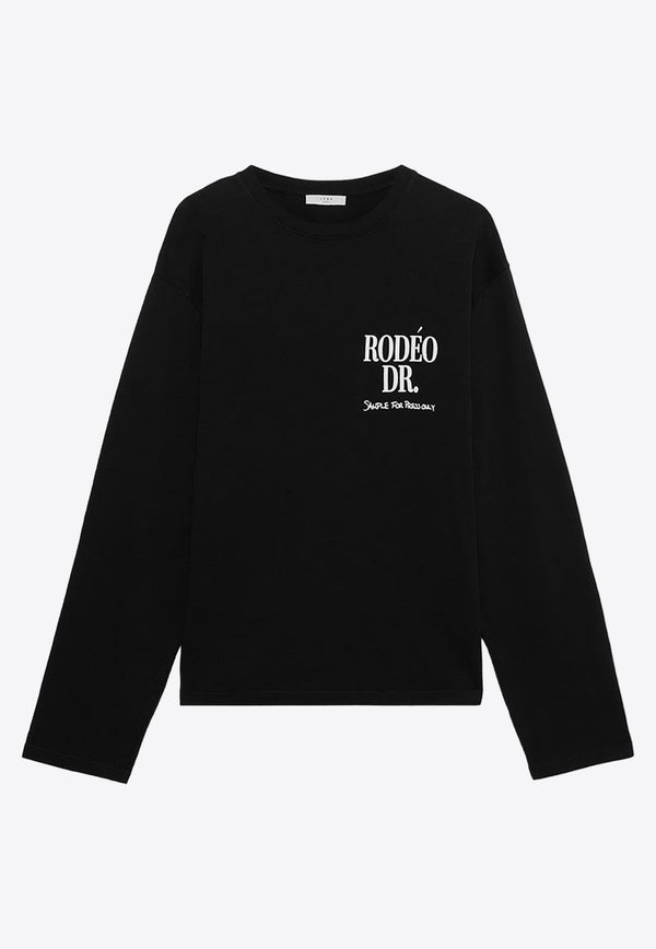 1989 Studio Rodeo Drive Long-Sleeved T-shirt Black MFW24.204.RODEOCO/P_1989-BLK