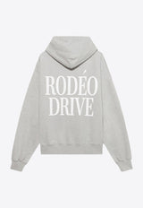 1989 Studio Rodeo Drive Print Hooded Sweatshirt Gray MFW24.302.RODEOCO/P_1989-MLG