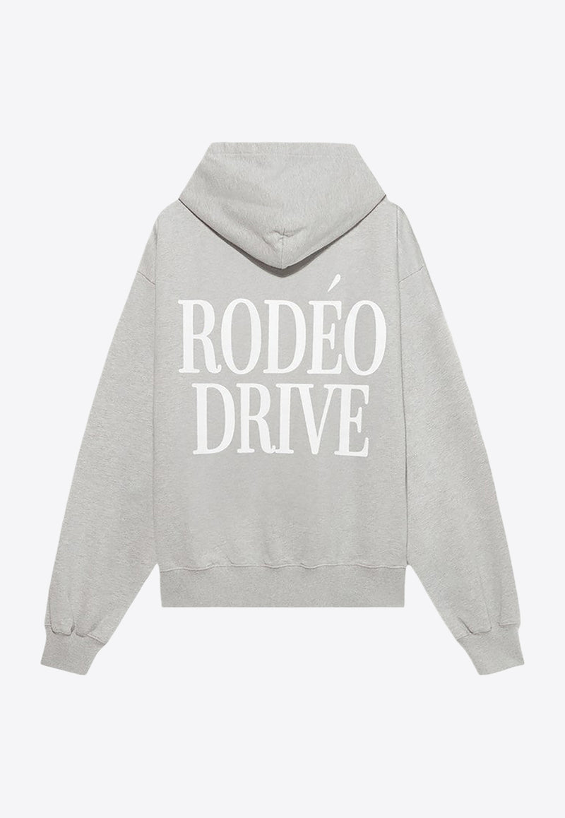 1989 Studio Rodeo Drive Print Hooded Sweatshirt Gray MFW24.302.RODEOCO/P_1989-MLG