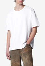 Séfr Logo Embroidered Boxy T-shirt White MFW25MAUROCO/R_SEFR-CLE