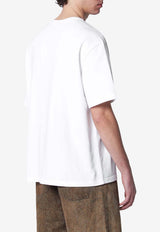 Séfr Logo Embroidered Boxy T-shirt White MFW25MAUROCO/R_SEFR-CLE