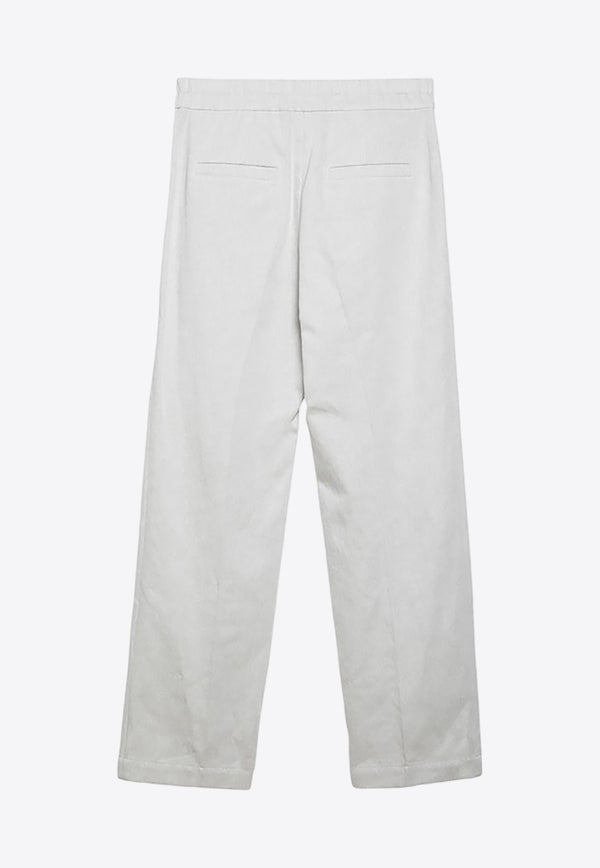 Brunello Cucinelli Linen-Blend Relaxed Pants White MH561P8534CO/O_CUCIN-C455