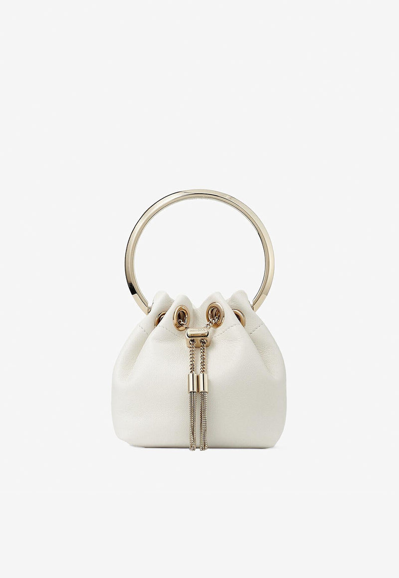 Jimmy Choo Mirco Bon Bon Bucket Bag MICRO BON BON RIH LATTE