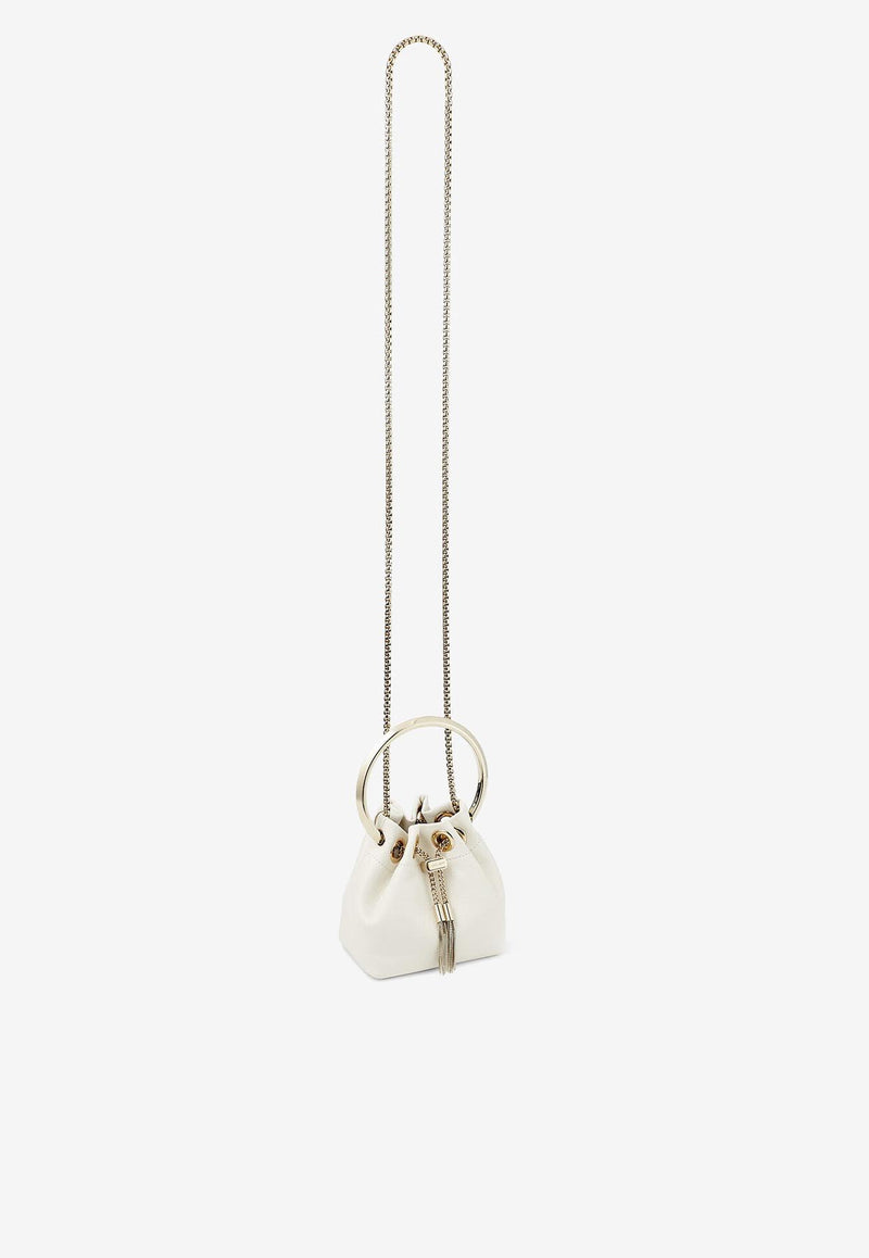 Jimmy Choo Mirco Bon Bon Bucket Bag MICRO BON BON RIH LATTE