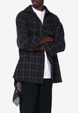 Destin Plaid Check Wool Shirt Multicolor MINNIEBRIGWO/R_DESSR-CA