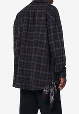 Destin Plaid Check Wool Shirt Multicolor MINNIEBRIGWO/R_DESSR-CA