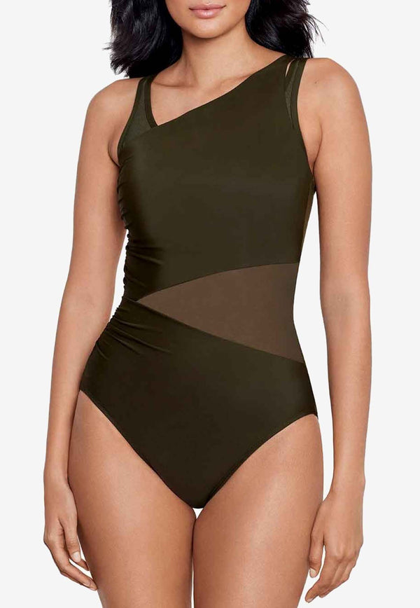 Miraclesuit Network Azura One-Piece Swimsuit Olive