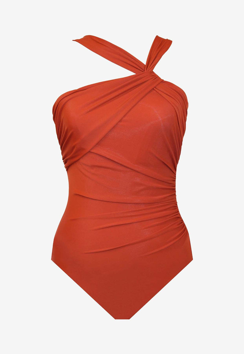 Miraclesuit Rock Solid Europa One-Piece Swimsuit Orange