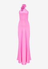 MISHA Teresa Satin Gown MJ24DR043PINK