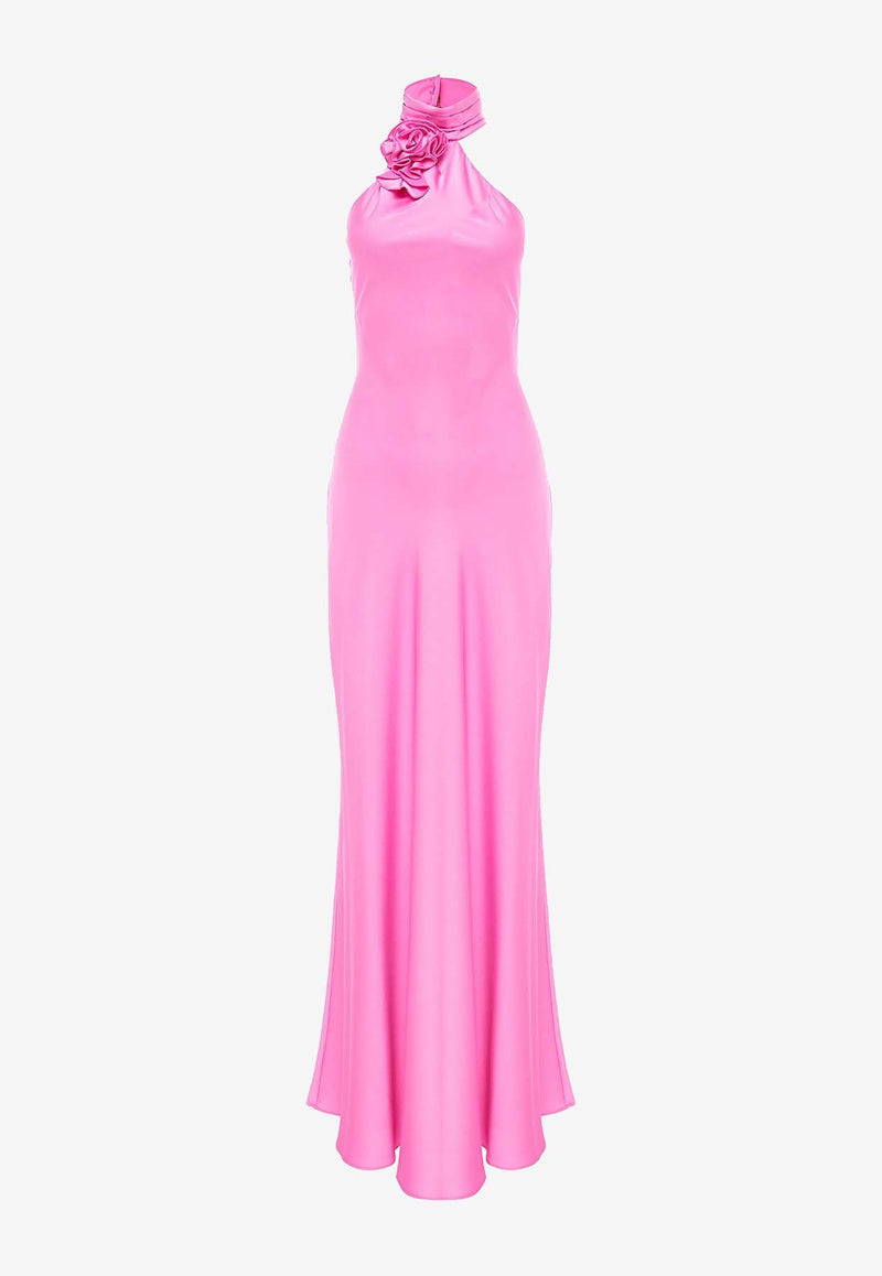 MISHA Teresa Satin Gown MJ24DR043PINK