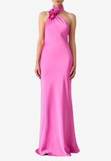 MISHA Teresa Satin Gown MJ24DR043PINK