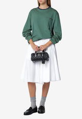 Long-Sleeved Stripe T-shirt