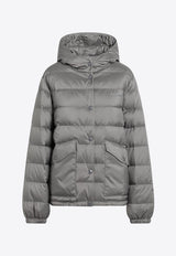 Miu Miu Padded Down Jacket Gray ML1408OOO158A/S_MIU-F0276