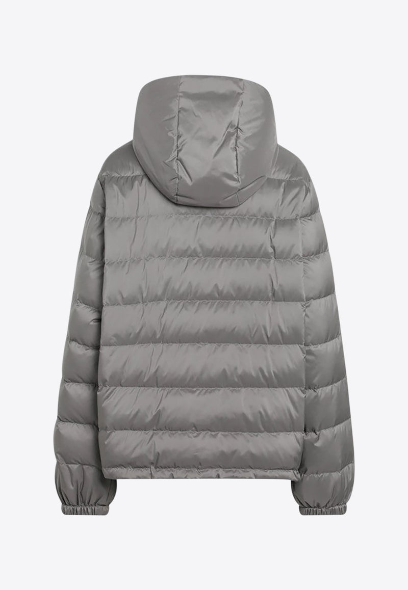 Miu Miu Padded Down Jacket Gray ML1408OOO158A/S_MIU-F0276