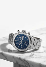Maurice Lacroix Aikon Automatic Chronograph Titanium Watch Blue MLAACTW_TH