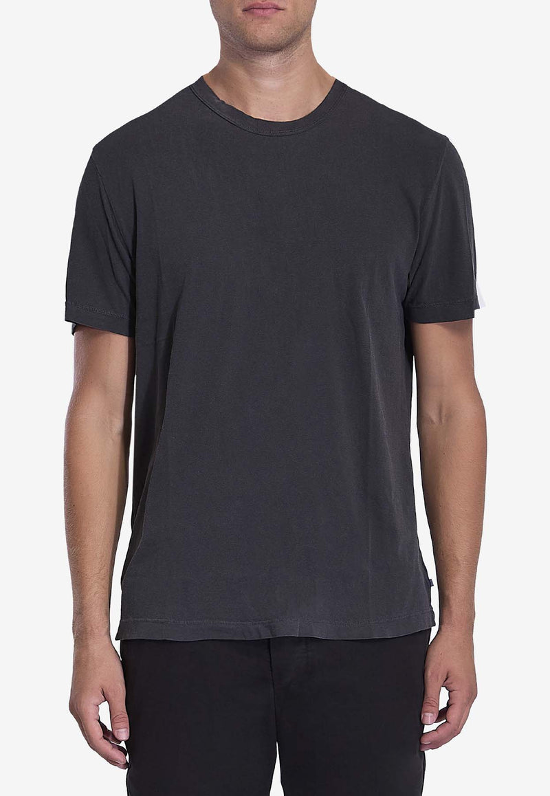 James Perse Basic Crewneck T-shirt Black MLJ3311--CRP