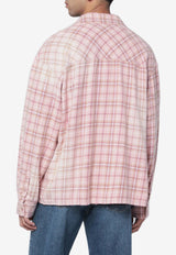 Represent Quartz Check Long-Sleeved Shirt Pink MLM100106CO/R_REPRE-24