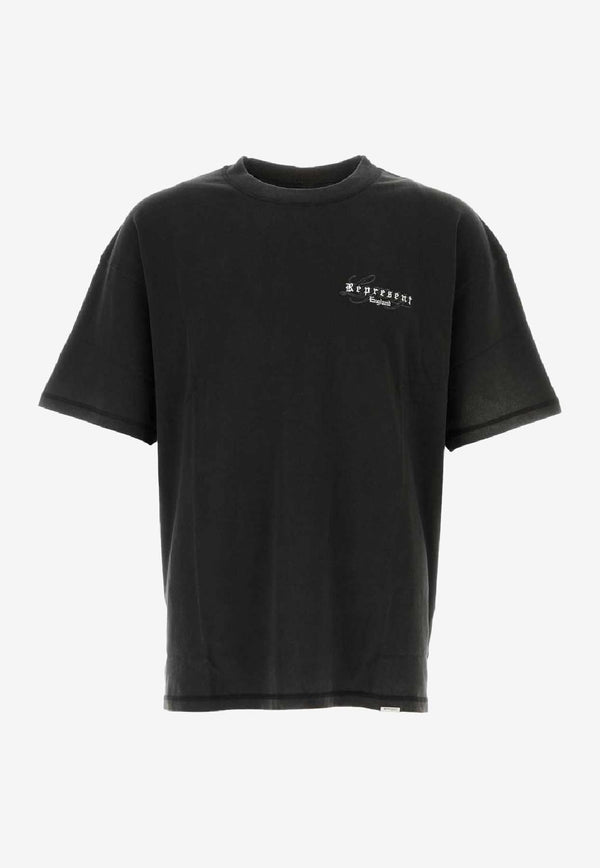 Represent Legacy Overprint T-shirt Black MLM100178-06_BLACK