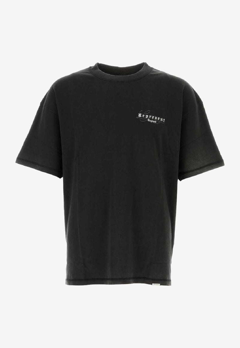 Represent Legacy Overprint T-shirt Black MLM100178-06_BLACK