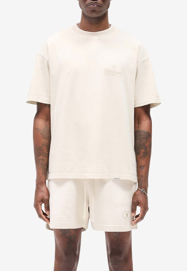 Represent Grand Vintage Crewneck T-shirt Beige MLM100280-25_BEIGE