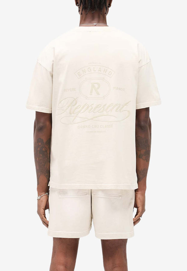 Represent Grand Vintage Crewneck T-shirt Beige MLM100280-25_BEIGE