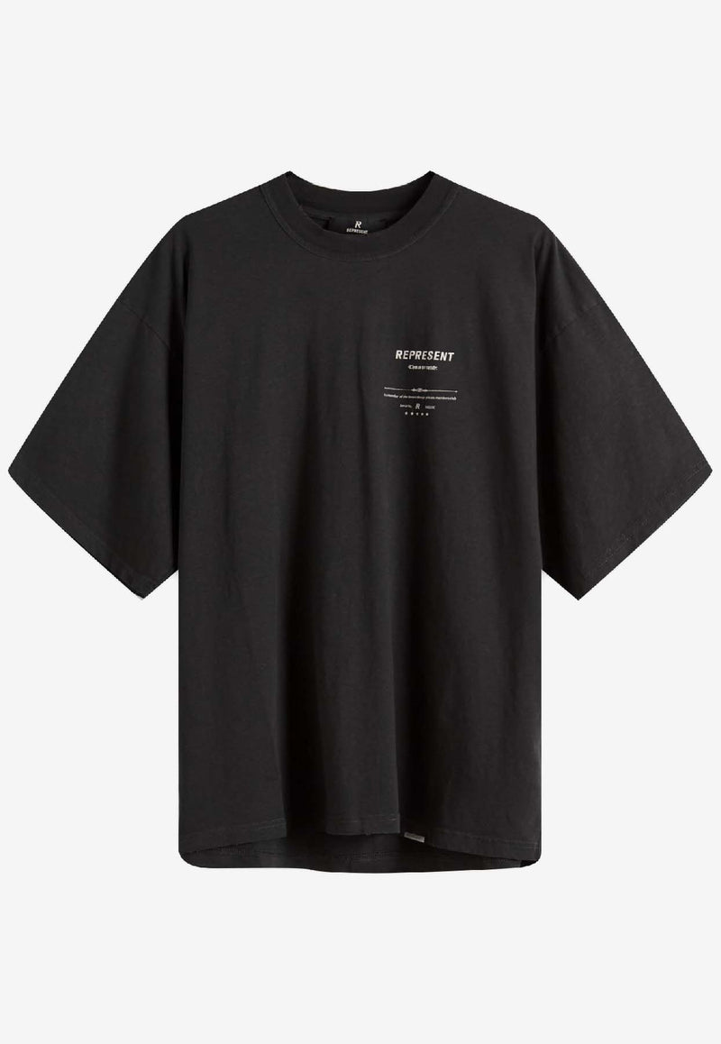 Represent Revere Manor Printed T-shirt Black MLM100286-04_BLACK