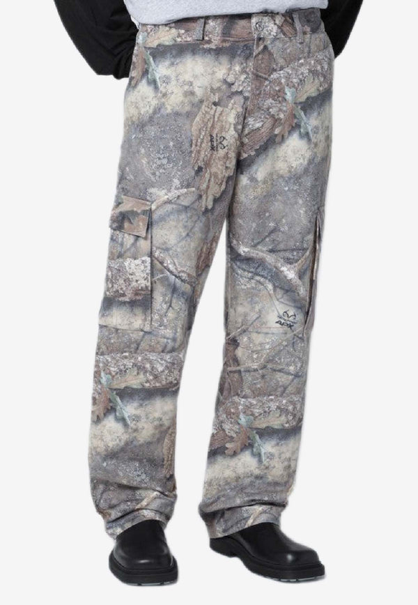 Represent Realtree Camouflage Cargo Pants Green MLM100331CO/S_REPRE-55