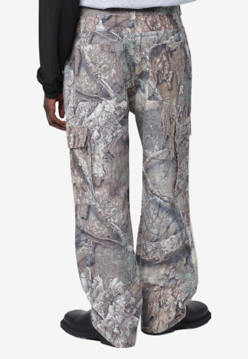 Represent Realtree Camouflage Cargo Pants Green MLM100331CO/S_REPRE-55