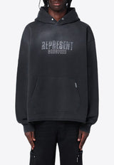 Represent Godspeed Distressed Hooded Sweatshirt Black MLM4226CO/P_REPRE-210