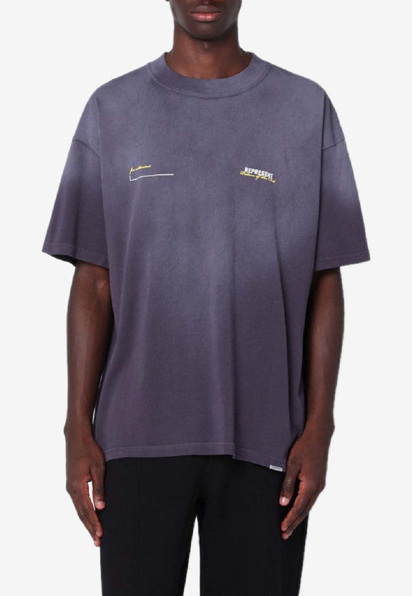 Represent Owners Club Faded T-shirt Purple MLM4274CO/R_REPRE-43