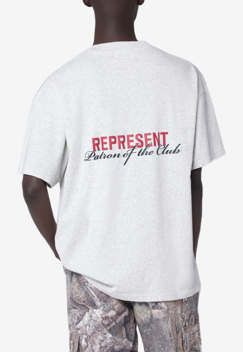 Represent Patron of The Club T-shirt White MLM4274CO/S_REPRE-30