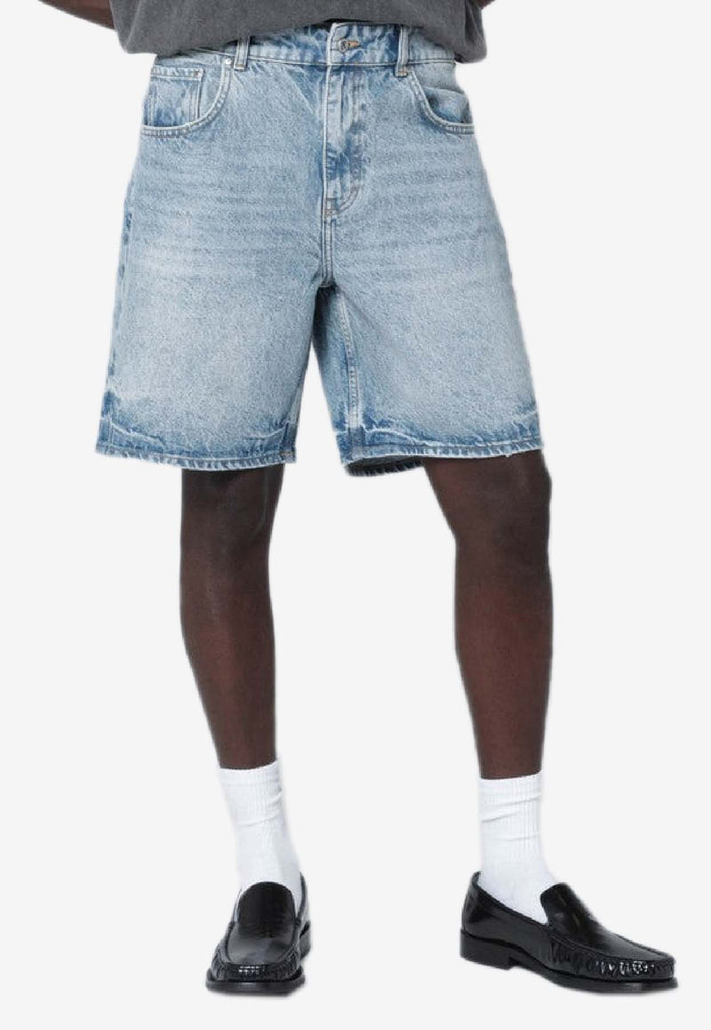 Represent Washed Denim Shorts Blue MLM61038DE/S_REPRE-07