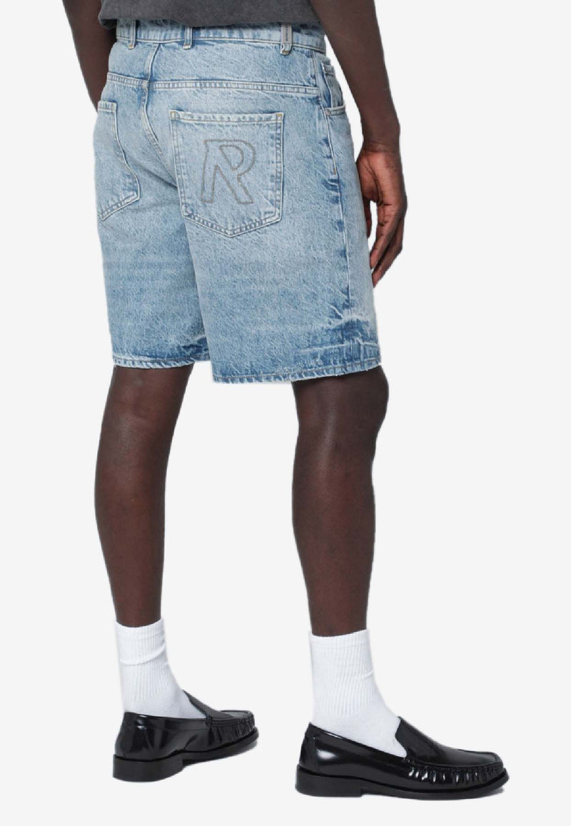 Represent Washed Denim Shorts Blue MLM61038DE/S_REPRE-07