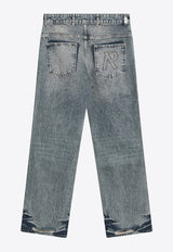 Represent Faded Straight-Leg Jeans Blue MLM61486DE/Q_REPRE-61