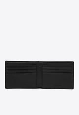 Bally Logo Stripe Leather Bi-Fold Wallet Black MLW03GVT434/O_BALLY-I921P
