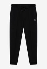 Brunello Cucinelli Logo Embroidered Track Pants Black MM8313271GCO/P_CUCIN-CSQ44